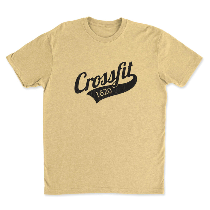 CrossFit 1620 - Cursive - Mens - T-Shirt