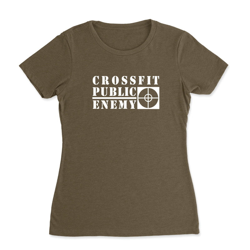 CrossFit Public Enemy Standard - Womens - T-Shirt