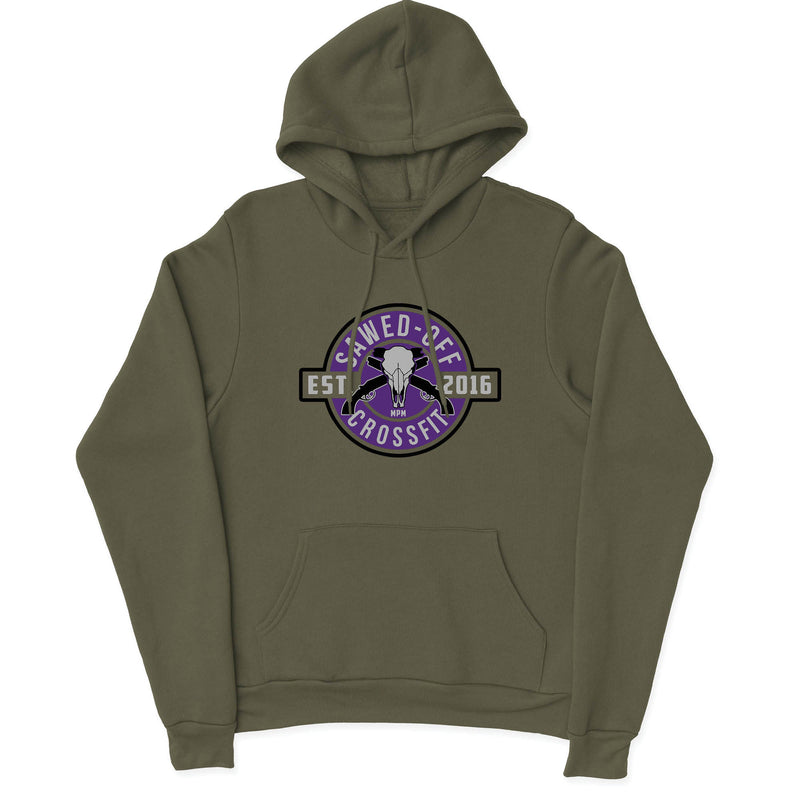 Sawed-Off CrossFit - Purple - Mens - Hoodie