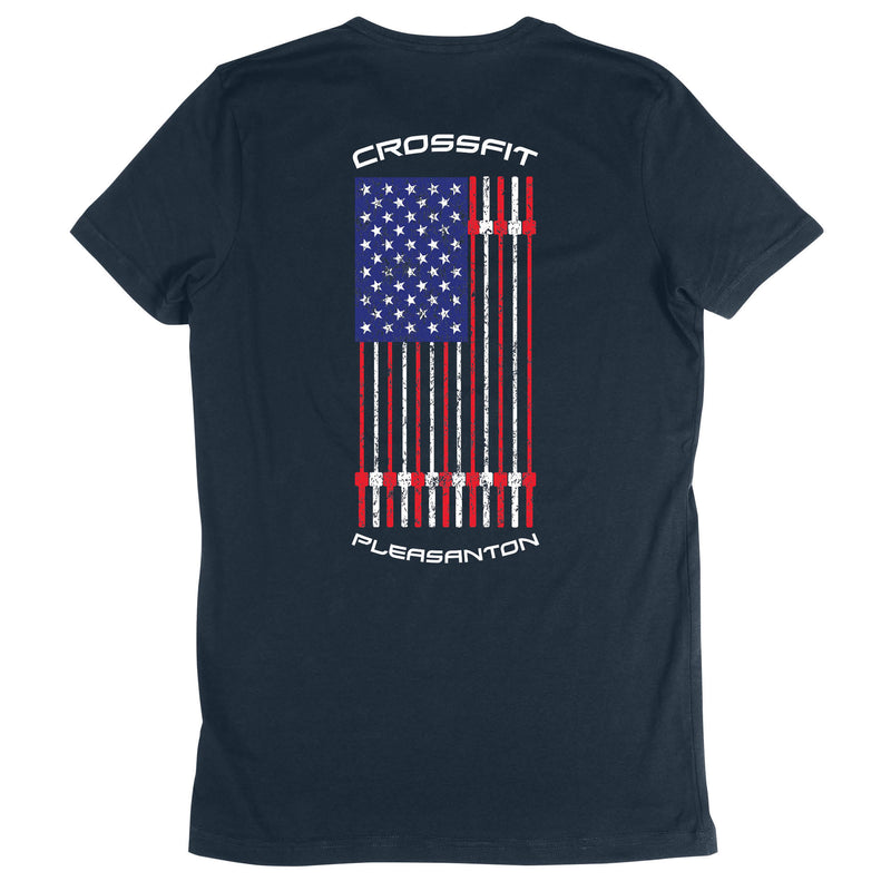 CrossFit Pleasanton - 200 - Flag - Women's T-Shirt