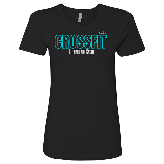 CrossFit Elephant and Castle - 200 - Teal - Women's T-Shirt
