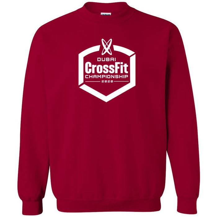 Dubai CrossFit Championship - 100 - White - Crewneck Sweatshirt