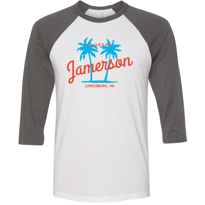 Jamerson CrossFit - 100 - Paradise - Men's Baseball T-Shirt