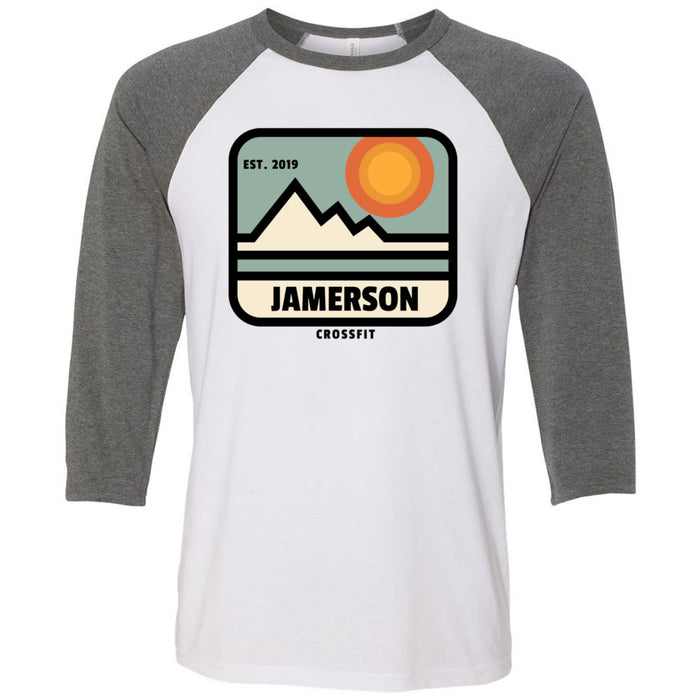 Jamerson CrossFit - 100 - Wilderness 12 - Men's Baseball T-Shirt