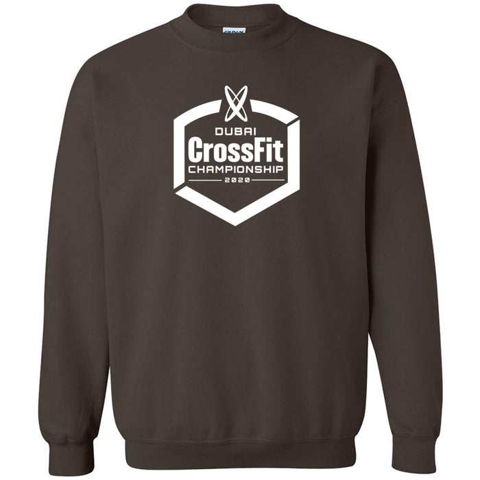 Dubai CrossFit Championship - 100 - White - Crewneck Sweatshirt