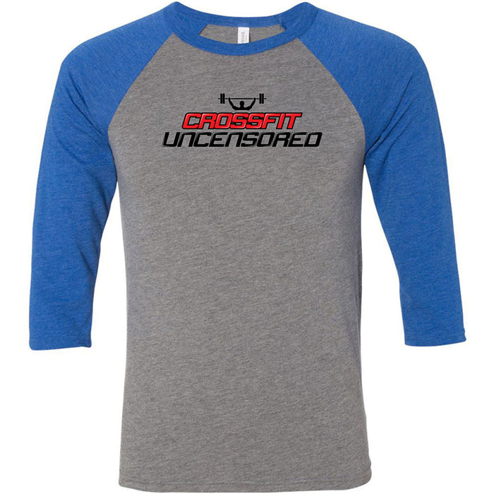 CrossFit Uncensored - 100 - Standard - Men's Baseball T-Shirt