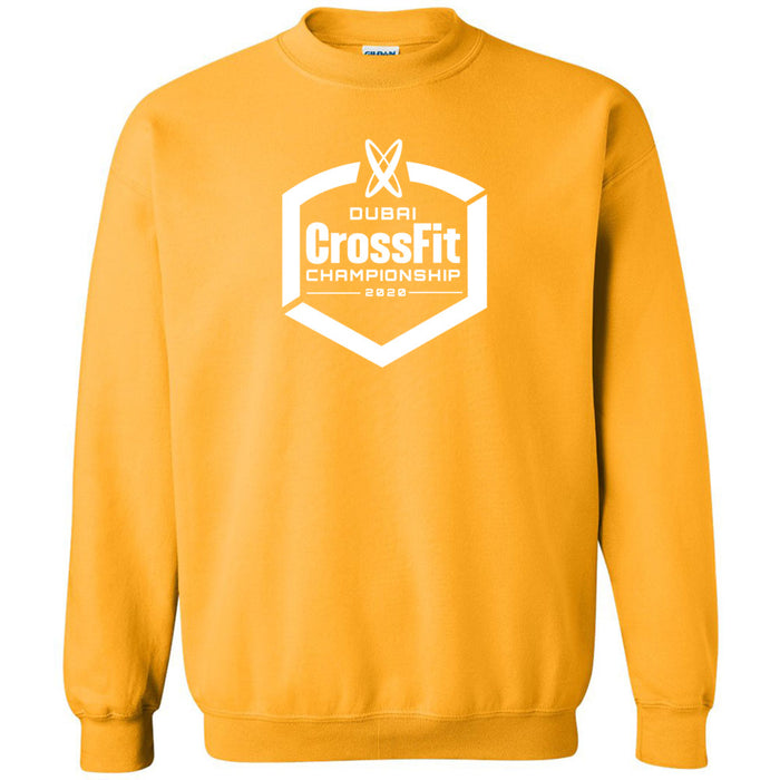 Dubai CrossFit Championship - 100 - White - Crewneck Sweatshirt