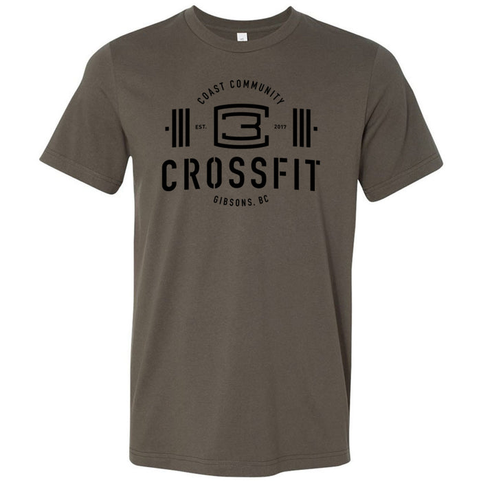 CrossFit Gibsons - 200 - New Logo - Men's T-Shirt