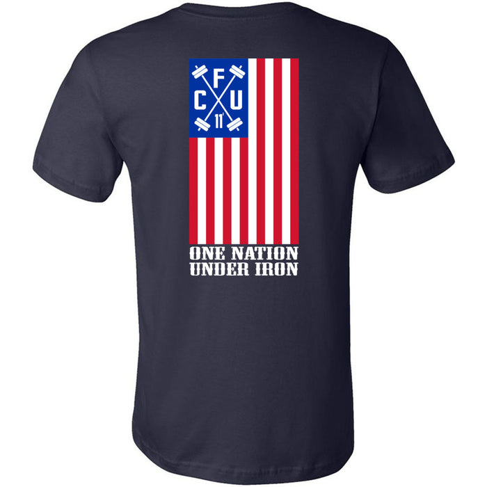 CrossFit Uncensored - 200 - Flag - Men's T-Shirt