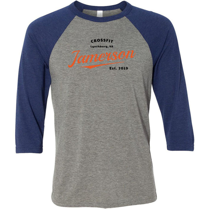 Jamerson CrossFit - 100 - Insignia 2 - Men's Baseball T-Shirt