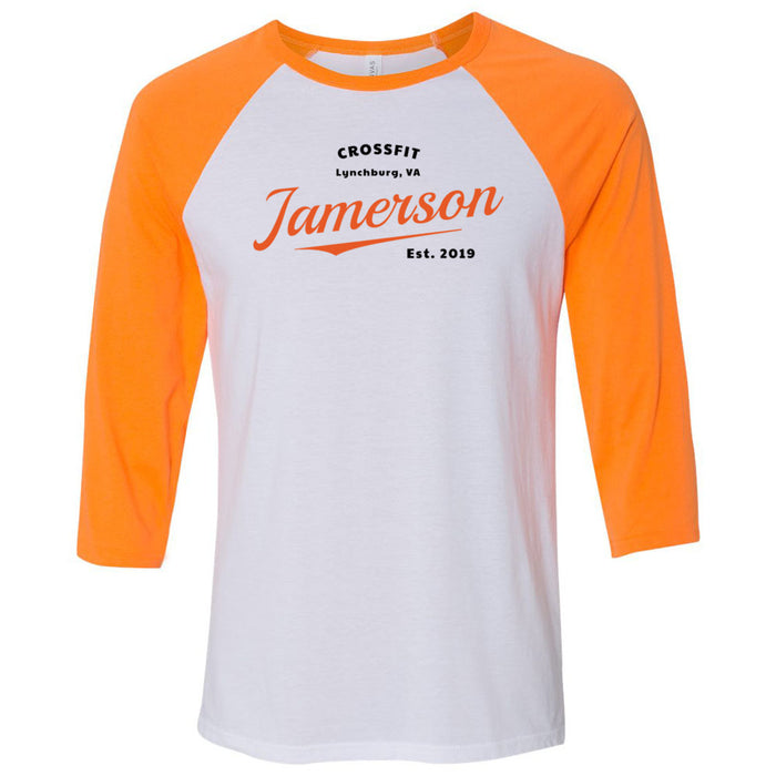 Jamerson CrossFit - 100 - Insignia 2 - Men's Baseball T-Shirt