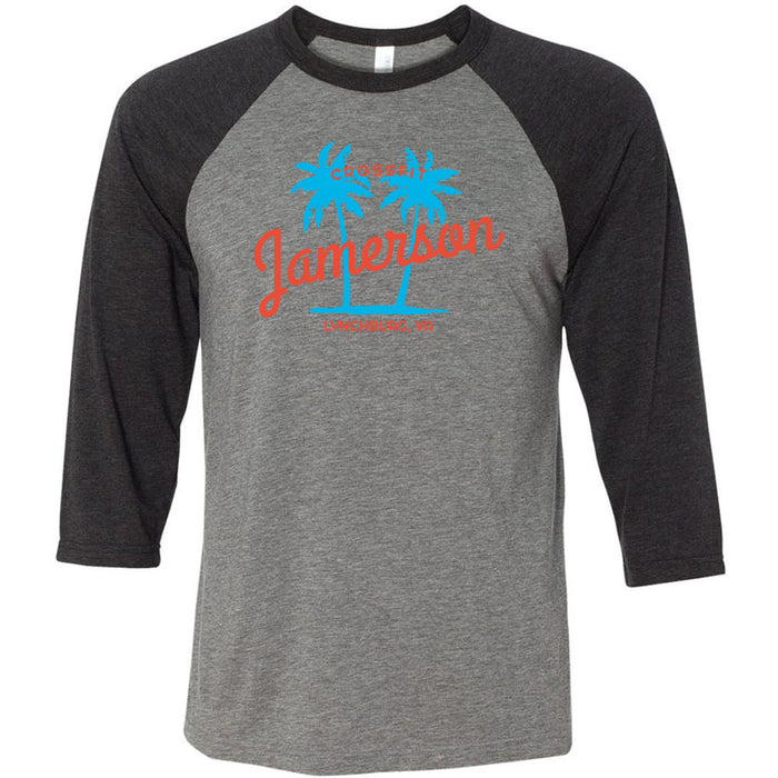 Jamerson CrossFit - 100 - Paradise - Men's Baseball T-Shirt