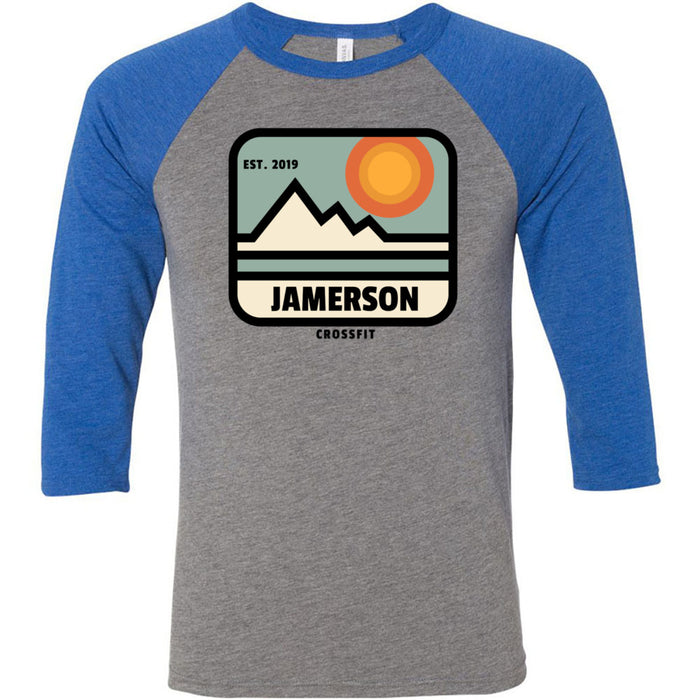 Jamerson CrossFit - 100 - Wilderness 12 - Men's Baseball T-Shirt