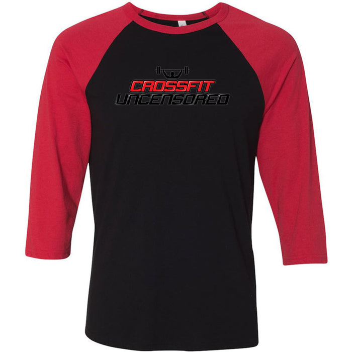 CrossFit Uncensored - 100 - Standard - Men's Baseball T-Shirt