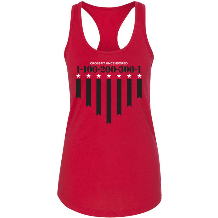 CrossFit Uncensored - 100 - 1-100-200-300-1 - Women's Tank