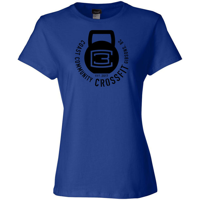 CrossFit Gibsons - 100 - Kettlebell Women's T-Shirt