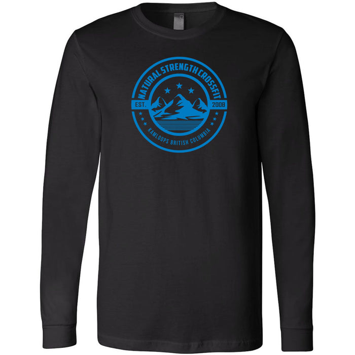 Natural Strength CrossFit - 100 - Mountain 3501 - Men's Long Sleeve T-Shirt