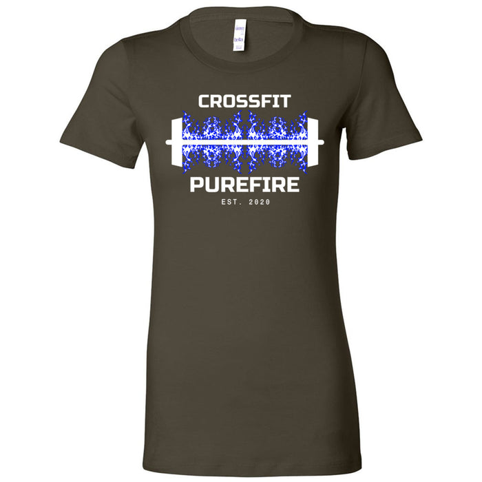 CrossFit Purefire - 100 - Barbell - Women's T-Shirt