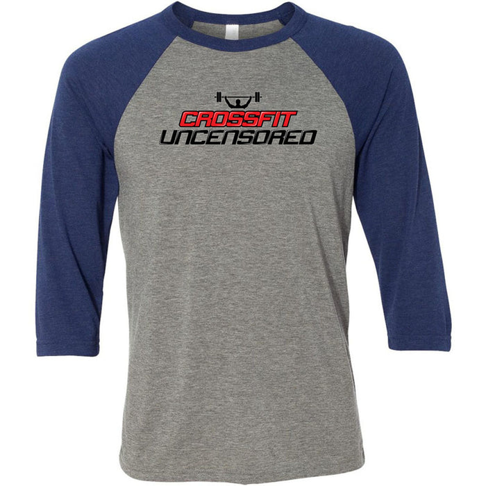 CrossFit Uncensored - 100 - Standard - Men's Baseball T-Shirt