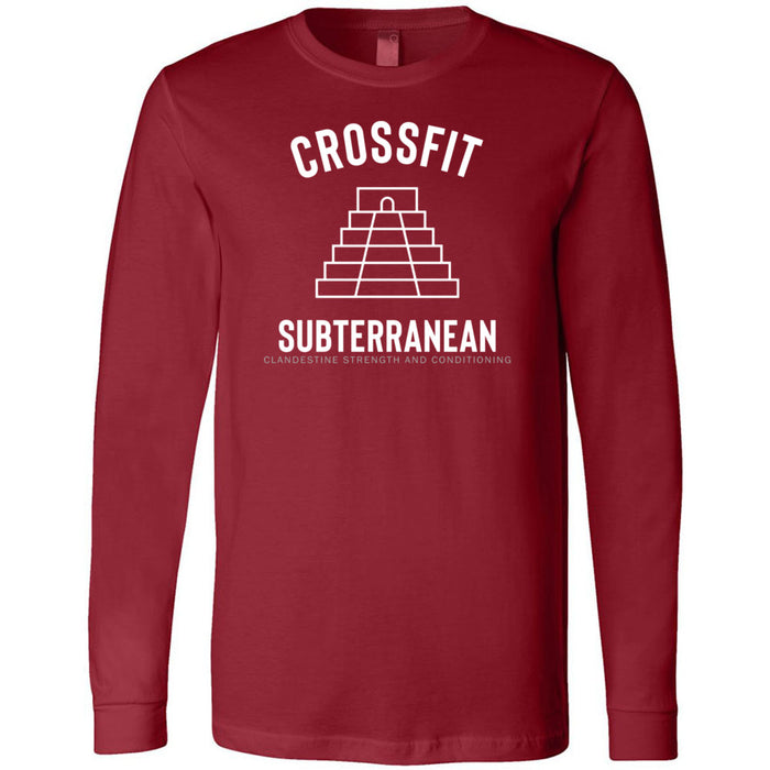 CrossFit Subterranean - 100 - Standard 3501 - Men's Long Sleeve T-Shirt