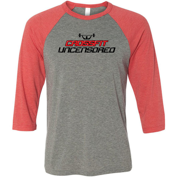 CrossFit Uncensored - 100 - Standard - Men's Baseball T-Shirt