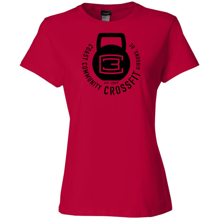 CrossFit Gibsons - 100 - Kettlebell Women's T-Shirt